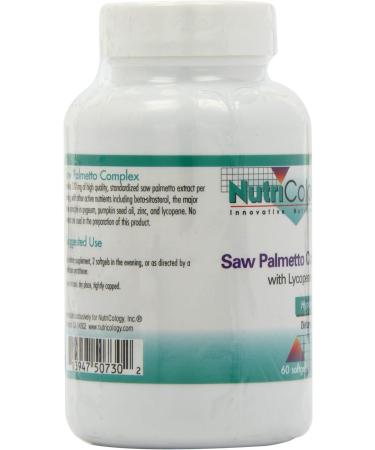 Nutricology Saw Palmetto Complex Softgels 60-Count - Buy Online on GoSupps.com