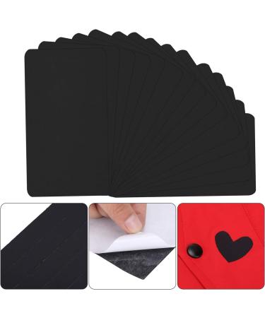 24-Piece Self-Adhesive Nylon Repair Patches for Clothing - Waterproof Black Patches for Jacket Repair - Fix Holes and Tears Easily - Buy Online on GoSupps.com