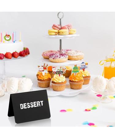 GULELAYAR 70PCS Christmas Cupcake Toppers Santa Claus Reindeer Snowman Cake Topper DIY Cake Insert Topper Christmas Toothpick Flags Cake Decorations for Christmas Party Holiday Supplies (B) - Buy Online on GoSupps.com