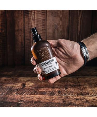 Beardburys Essentials After Shave for Men - Soothing Refreshing & Hydrating with Vitamin E Shea Butter & Aloe - 100% Vegan - 4.06 Fl Oz - Buy Online on GoSupps.com