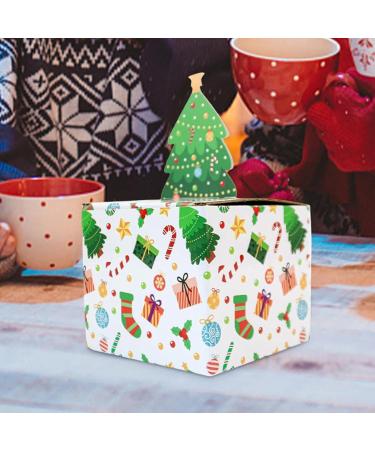 Christmas Cash Pull Box Paper Holiday Currency Holder Box | with 30 Bags Candy Box Holiday Cash Pull Package Box for Loved Person White - Buy Online on GoSupps.com