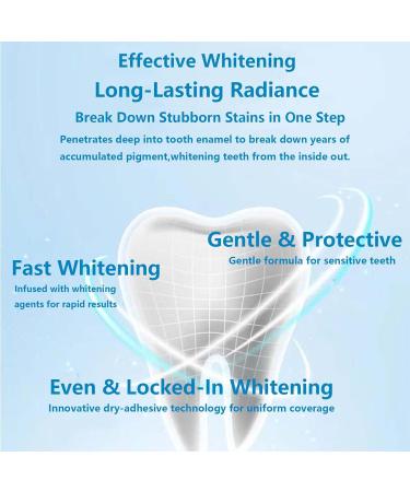 9D Sensitive Teeth Whitening Strips Enamel-Safe Stubborn Teeth Stains Remover for Coffee & Smoking Non-Irritating Residue-Free Non-Slip 7 Pairs (1) - Buy Online on GoSupps.com
