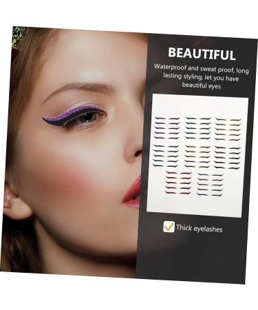 Healvian 280 Pairs Eyeliner Eye Skin Sticker Stickers Double Eyelid Tape Eye Makeup Plastic - Buy Online on GoSupps.com