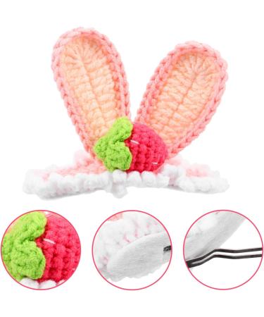 Holibanna Handmade Crochet Hair Accessories Bunny Ear Hair Clip Woolen Knitting Hair Clip Girls Hair Accessory Woolen Knitting Hair Clamp Barrettes Bunny Rabbit Ears Theme Hair Clips - Buy Online on GoSupps.com