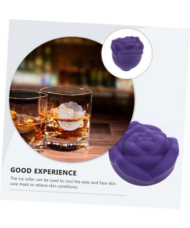 FOMIYES Candy Rose Face Ice Tray - Silicone Sphere Ice Cube Molds for Cheesecake Decorating & Skin Care - Food Grade Ice Roller Mold - Buy Online on GoSupps.com