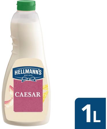 Hellmann's Caesar Salad Dressing 1L - Authentic Recipe for Classic Caesar Salad - Buy Online on GoSupps.com