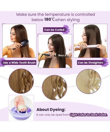 LAAVOO Real Hair Tape Extensions - Brown Balayage Dark Brown Ombre 40cm Seamless 20PCs - Premium Quality Hair Tapes - Buy Online on GoSupps.com