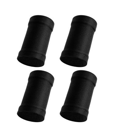 Optimize Wrist Compression Sleeve - 2 Pairs Soft Elastic Brace for Arthritis Pain Relief - Sport Support Wraps for Men & Women - Ideal for Gym Typing Golf & Volleyball (Black - Buy Online on GoSupps.com