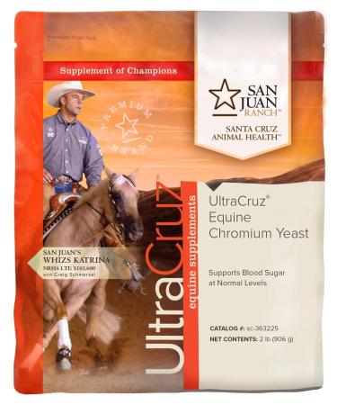 UltraCruz - sc-363225 Equine Chromium Yeast Supplement for Horses 2 lb Powder (454 Day Supply)