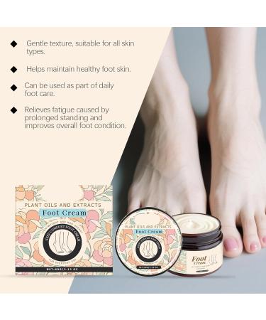 Bploar Foot cream 2 pieces care and moisture for cracked and dry feet quickly absorbed for supple soft skin ideal for daily use in the evening or after showering - Buy Online on GoSupps.com