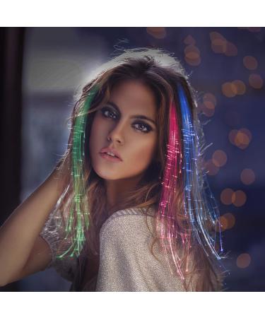 12 Pack LED Light Up Fairy Hair Butterfly Clips for Women & Girls - Glow in the Dark Party Favors, Neon Rave Accessories for Festival, Halloween, Christmas & Birthday - Buy Online on GoSupps.com