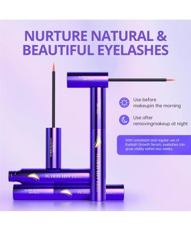 Shop Vegan Lash Serum - 8ml Rapid Eyelash Growth Stronger & Thicker Lashes Cruelty-Free Formula - Buy Online on GoSupps.com