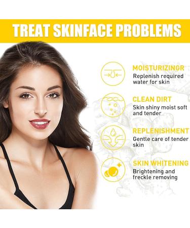 Bisienya Turmeric Face Cream Hydrating Face Cream Moisturize and Fade Fine Lines Improve Skin Texture Elasticity and Firmness and Reduce Dull Skin Tones(50g) - Buy Online on GoSupps.com