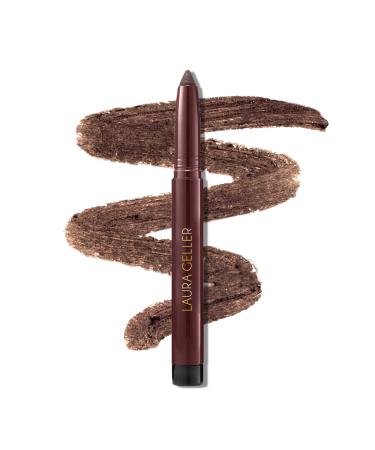 LAURA GELLER NEW YORK Kajal Longwear Kohl Eyeliner Pencil with Caffeine Smooth & Blendable Makeup Smokey Quartz 10 Smoky Quartz