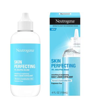 Neutrogena Skin Perfecting Daily Liquid Exfoliant for Normal & Combination Skin - Fragrance-Free 4 fl oz - Buy Online on GoSupps.com