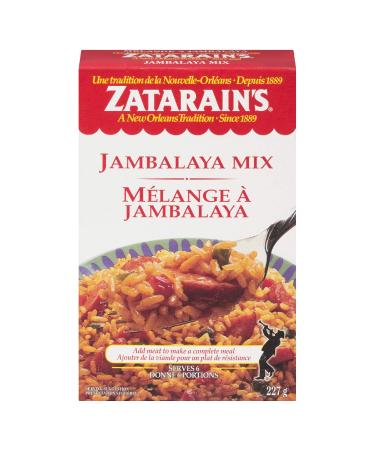 Zatarain's a New Orleans Tradition Jambalaya Mix 227g Case Pack 12 Count