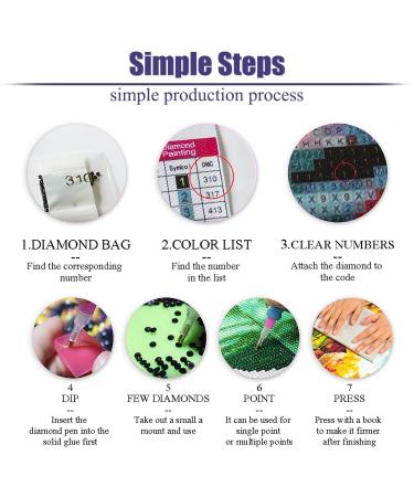 PCHMCU 5D Lake Diamond Painting Moon Kit for Adults - DIY Full Drill Crystal Rhinestone Art and Craft Gem Paint with Home Wall Decor - 27.5 X 15.7inch - Buy Online on GoSupps.com