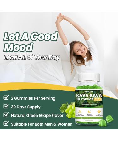 Kava Kava Gummies Kava Kava Root Extract Supplement with Kavalactones Calm Gummies for Stress Relief & Better Sleep Kava Supplement for Women & Men Sugar Free Vegan Non-GMO 60 Count 60 Count (Pack of 1) - Buy Online on GoSupps.com