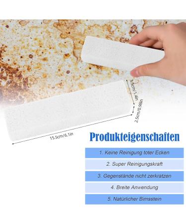 6-Piece Bimsstein Cleaner Brush Set - Premium Pumice Stone for Grill Oven & Kitchen Cleaning - Effective Block Cleaning Solution - Buy Online on GoSupps.com
