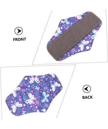 Reusable Bamboo Cloth Panty Liners 6pcs Set for Menstrual Periods - Washable & Eco-Friendly - Buy Online on GoSupps.com