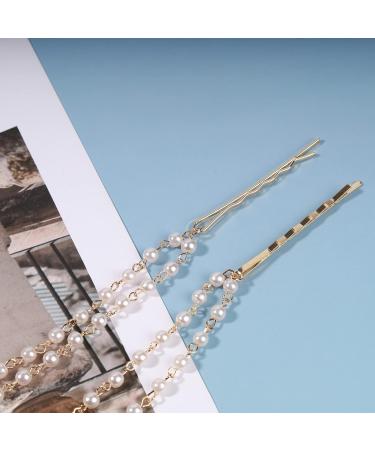 Shop Inilbran Boho Layered Head Chain | Gold Pearl Hairpins & Vintage Hair Accessories for Women & Girls - Buy Online on GoSupps.com