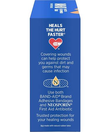 Flexible Fabric Band-Aid Adhesive Bandages - 100 Assorted Sizes for Ultimate Comfort - Buy Online on GoSupps.com
