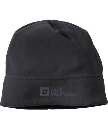 Jack Wolfskin Unisex Beanie Hat - Real Stuff One Size Black | International Shipping Available - Buy Online on GoSupps.com
