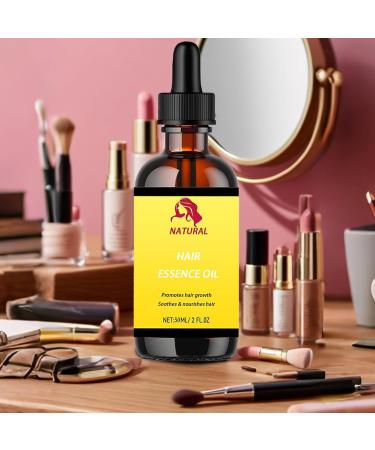 Hair growth oil natural hair oil for hair oil hair care oil essential hair growth oil nourishing scalp serum 50 ml light and nongreasy with heat protection for daily - Buy Online on GoSupps.com