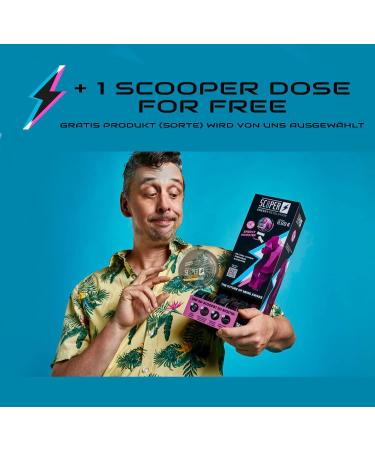  Vendigo SCOOPER Energy | Energy Revolution | Mix your own SCOOPER box | + BMB scented tree (2 x Cola 2 x grapefruit 2 x lemon + 1 free) - Buy Online on GoSupps.com