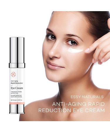 EssyNaturals Anti-Aging Eye Cream - Instantly Reduces Wrinkles, Dark Circles & Bags - Buy Online on GoSupps.com
