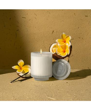 La Jolie Muse Vanilla & Coconut Scented Candle - 12.3oz Natural Soy Wax, Long Burning, Perfect Gift for Women - 80 Hours Scented Home Candle - Buy Online on GoSupps.com