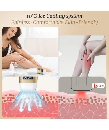 Laser Hair Removal Device 999900 - IPL Hair Remover for Women and Men - Permanent Hair Removal for Face, Body, Bikini Line, Armpits, Arms, Legs - Buy Online on GoSupps.com