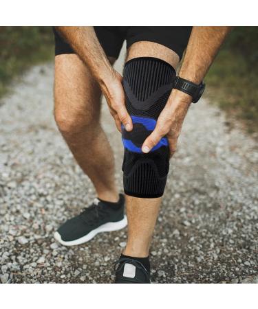 Milaiun Kniebandage 2-Pack - Compression Knee Supports for Men & Women with Stabilizers & Gel Upholstery - Perfect for Arthrosis & Sports - Buy Online on GoSupps.com