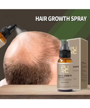 DUBUSH Purc Natural Hair Growth Serum & Hair Growth Oil Set Purc Natural Ginger Hair Growth Oil Prevent Hair Loss Scalp Care Fast Hair Growth Products - Buy Online on GoSupps.com