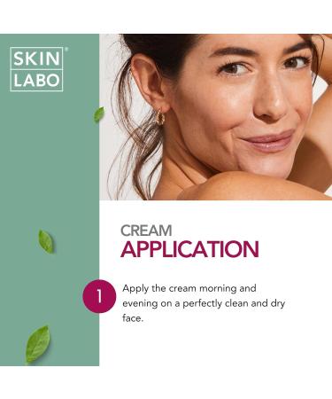 SkinLabo 24H Anti-Wrinkle Cream Nourishes and Firms Skin Smoothes and Replenishes Wrinkles Antioxidant and Moisturizing Action with 3 Ceramides Collagen - 50 ml New Version - Buy Online on GoSupps.com