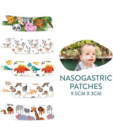 Animal Mix Nasogastric/Oxygen Tube Precut Adhesive Tape x 10 - Pack of 10 - Buy Online on GoSupps.com