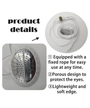 Aluminum Eye Shield Eye Patch - Breathable Eye Protection for Cataract Surgery & Post-Op Care - Buy Online on GoSupps.com