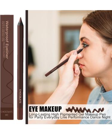 Eyeliner Pencil Smooth Eye Pencil Intensely Pigmented Long Lasting Makeup Pencil for Women and Girls Daily Use Party Performances - Buy Online on GoSupps.com