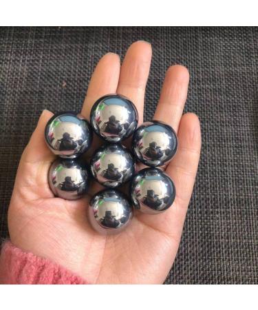 Natural Crystal Rough Natural Terahertz Balls Crystal Stone Teaching Specimen Gem Ornaments Stone Terahertz Gemstone Gifts - (Color: 1pcs Size: approx25mm)