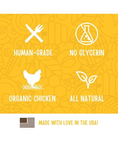 Full Moon Organic Chicken Training Treats for Dogs - 6 oz, Human Grade, Pack of 1 - Buy Online on GoSupps.com