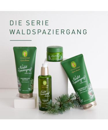 PRIMAVERA LIFE PRIMAVERA Waldspaziergang shower balm 200 ml shower gel natural cosmetics cedar scent cypress scent gently cleanses pH skin neutral has a moisturizing effect vegan 20000 g 1er Pack - Buy Online on GoSupps.com