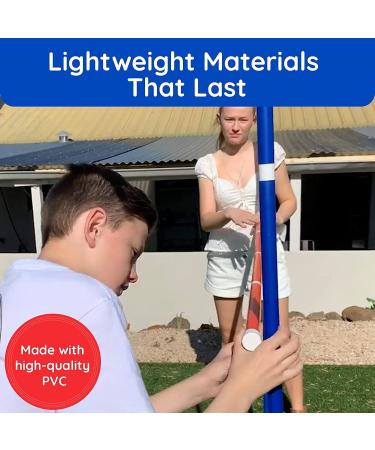 Giggle N Go Limbo Game Set - Fun Outdoor Game for Kids and Adults | Ideal Yard, Backyard, and Lawn Games for Family Parties and Gatherings - Buy Online on GoSupps.com