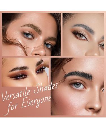 2024 Upgrade Waterproof Microblading Eyebrow Pencil Contouring Pen Waterproof Long Lasting Brow Pencil 3D Eyebrow Pen Creating Natural Looking Brows Effortlessly Black - Buy Online on GoSupps.com