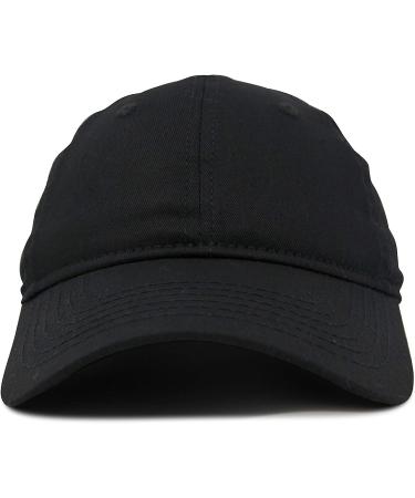 DALIX Women's 100% Cotton Adjustable Cap in Black/White/Gold/Lavender/Blue/Pink/Lime Green/Hot Pink - Buy Online on GoSupps.com