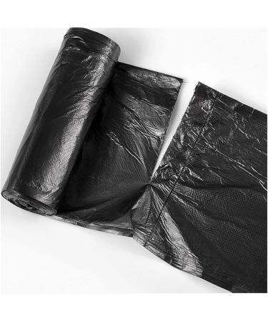 100pcs Household Black Bag for Bathroom Garbage Bag Kitchen Trash Disposable Plastic Bags 45x50cm Black - Buy Online on GoSupps.com