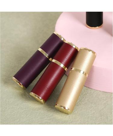 Refillable Perfume Atomizer Travel Spray Bottle | Portable Leather-Wine Perfume Holder for Travel | Perfect Makeup Accessory - Buy Online on GoSupps.com