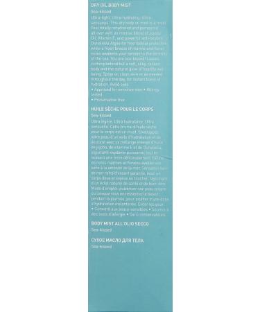 AHAVA Sea Kissed Dry Oil Body Mist - Hydrating Sea-Scented Spray - Buy Online on GoSupps.com
