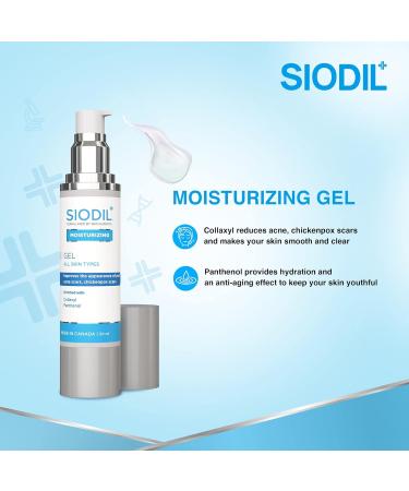 Siodil Moisturizing Scar Gel 50ml - Cruelty-Free & Non-Comedogenic Formula for All Skin Types - Buy Online on GoSupps.com