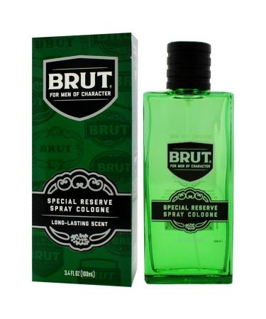Brut Special Reserve for Men - 3.4 oz EDC Spray - Buy Online on GoSupps.com