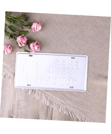 Alipis Emblems Vintage Signs Antique Signs Iron Sign Painting Iron Painting License Plate Metal Crafts - Buy Online on GoSupps.com